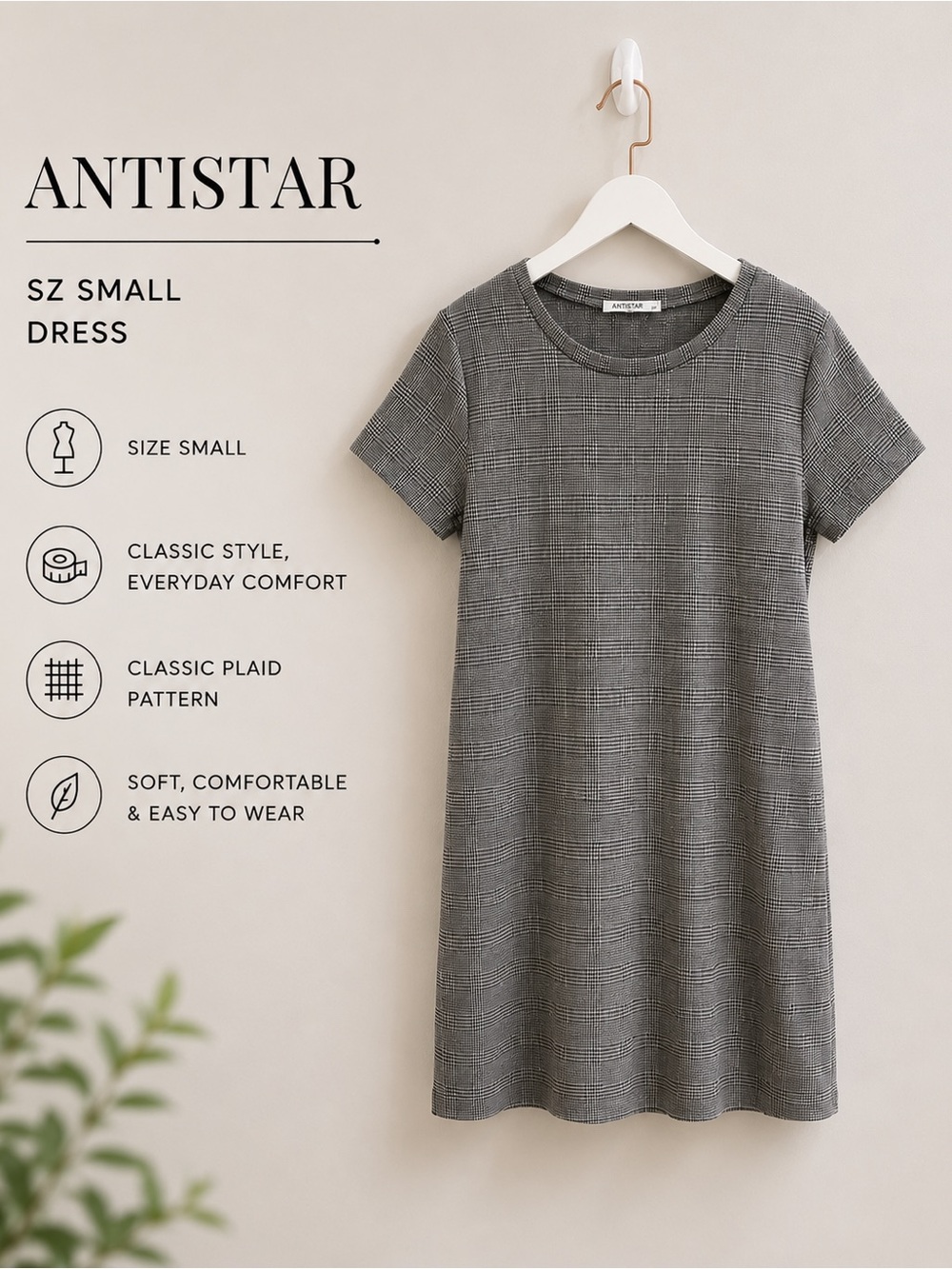 Classic Mini Dress - Short Sleeve small